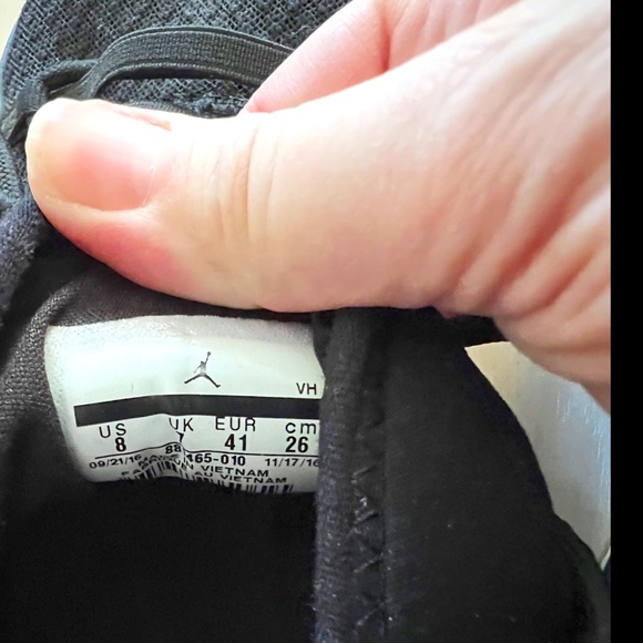 Nike Jordan Formula 23 Men's Shoes Black Size 8 - Picture 6 of 10